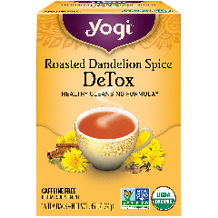 YOGI TEA YOGI ROASTED DANDELION SPICE TEA 16 EA