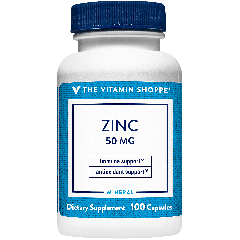 THE VITAMIN SHOPPE ZINC 50 MG (100 cap)