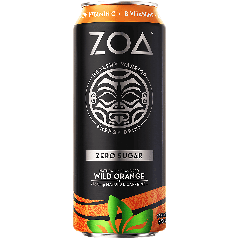 ZOA Zero Sugar Energy Drink w/ Caffeine Wild Orange