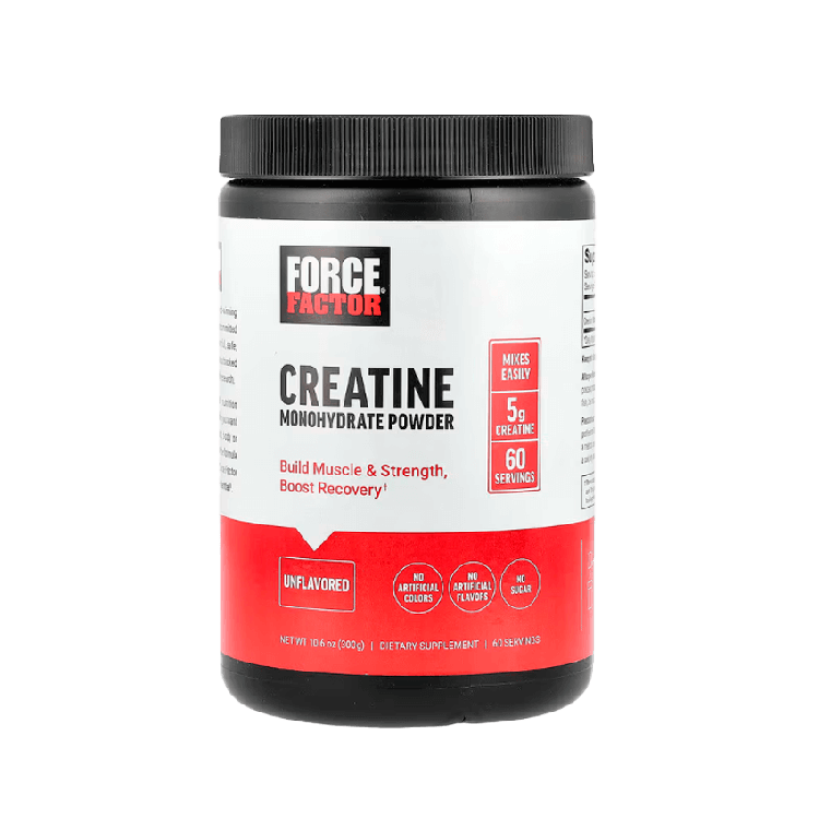 Force Factor Creatine Monohydrate Powder Unflavored (60 serv)
