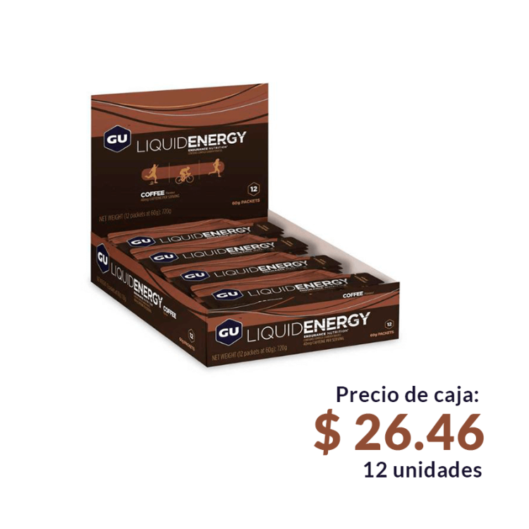 GU Liquid Energy Gel Coffee (1 gel) en Vitamin Shoppe Panama