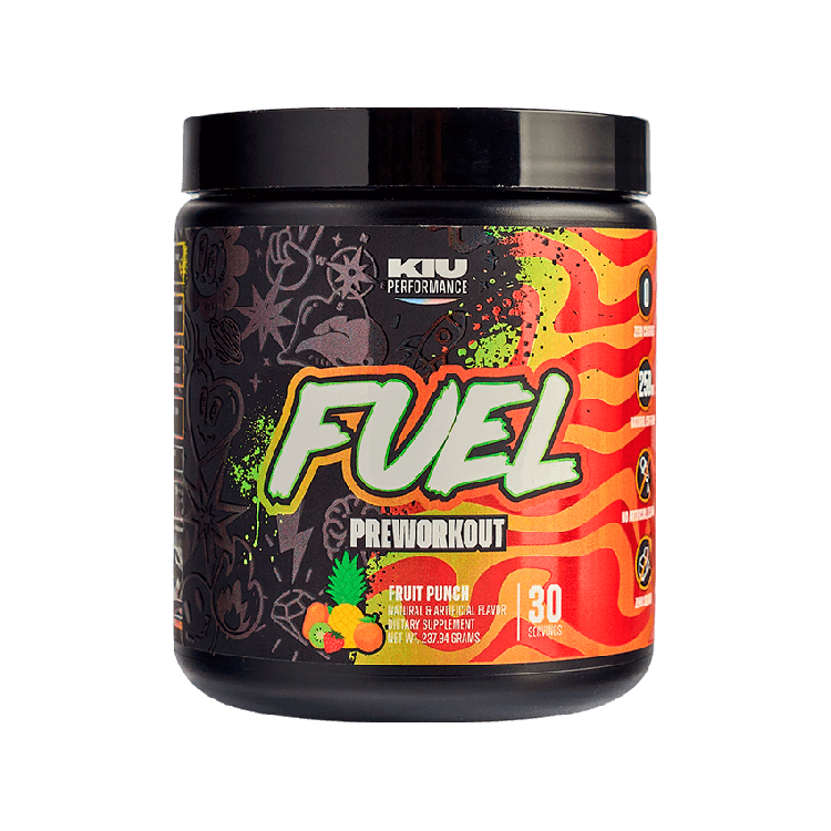 Kiu Performance Fuel Pre-workout Fruit Punch (30 serv)