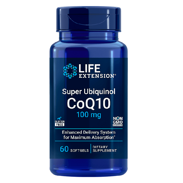 Super Ubiquinol CoQ-10 100 MG (60 soft)