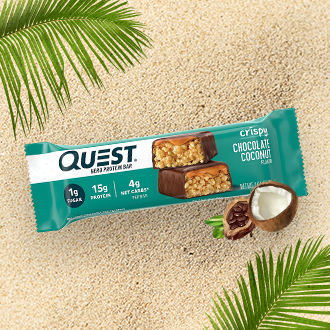 Quest Hero Protein Bar - Crispy Chocolate Coconut